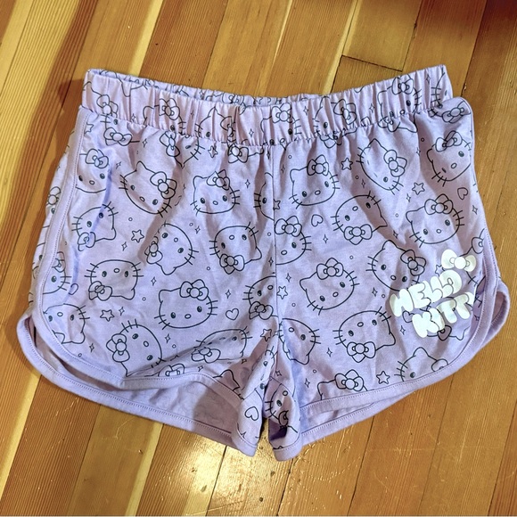 Sanrio Hello Kitty Purple PJ Shorts NWT - Picture 3 of 6